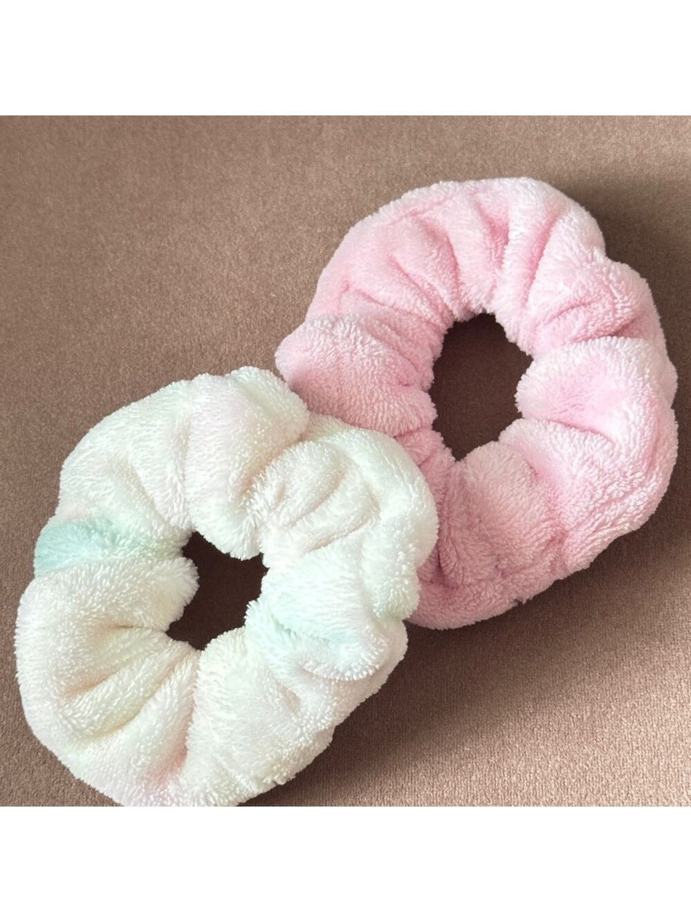 Plush Kids Hair Scrunchie Set of 2